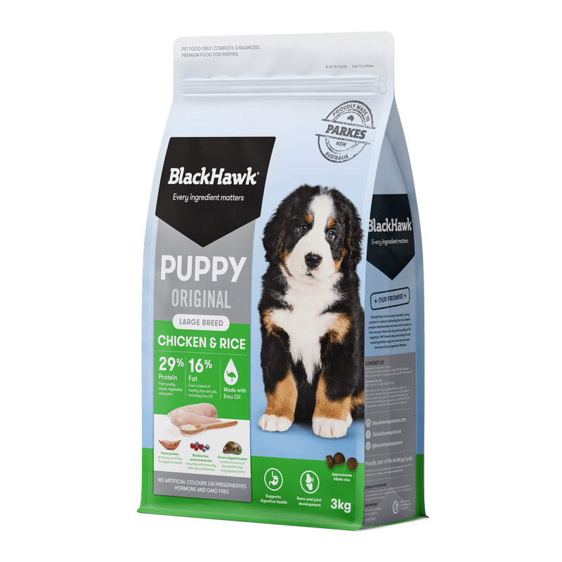 Black Hawk Puppy Large Breed Chicken & Rice