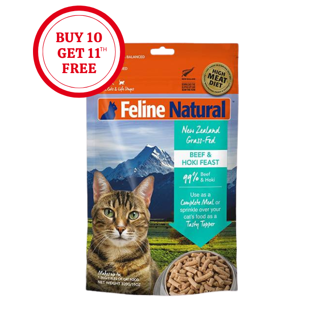 Feline Natural Beef And Hoki Feast