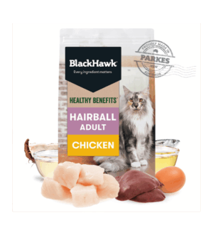 Black Hawk Healthy Benefits Cat Hairball Chicken Dry Food