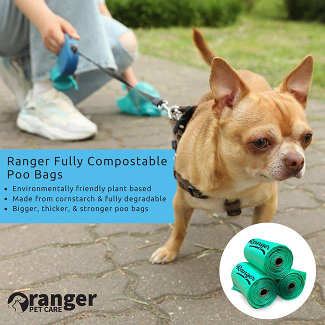 Ranger Fully Compostable Poo Bags - Image 2