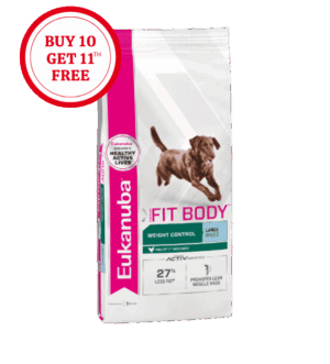 Eukanuba Adult Fit Body Large Breed Dry Dog Food