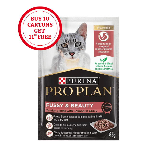 Pro Plan Adult Wet Cat Fussy & Beauty