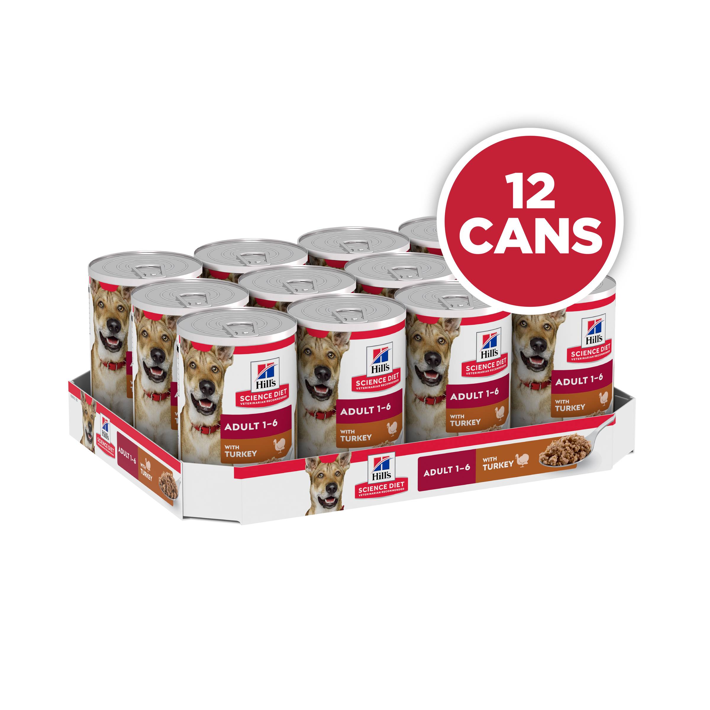 Hill's Science Diet Adult with Turkey Canned Wet Dog Food - Image 3