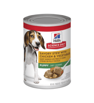 Hill's Science Diet Puppy Savoury Stew Chicken & Vegetables Wet Dog Food
