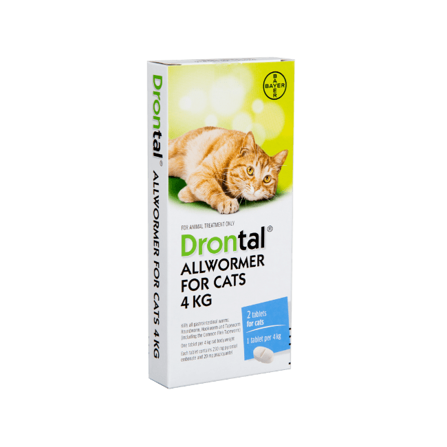 Drontal AllWormer for Cats 4kg