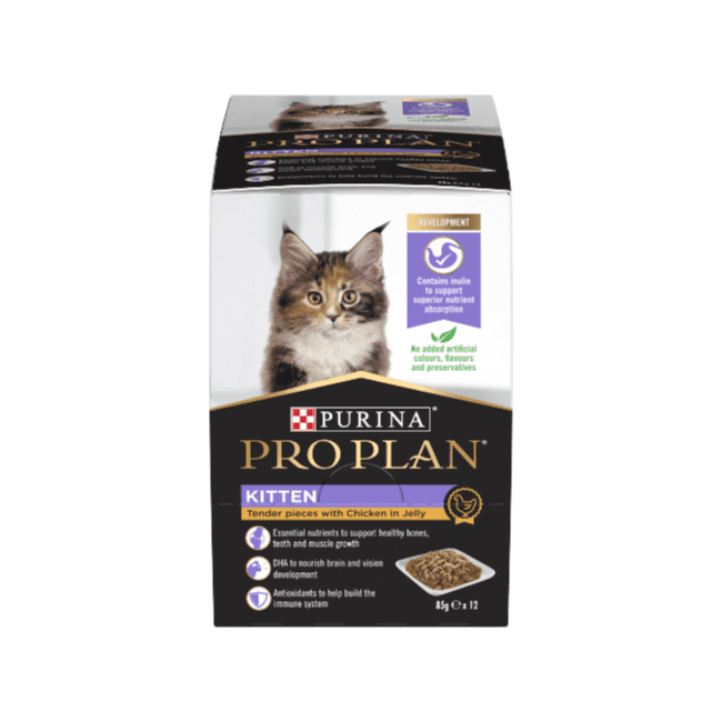 Pro Plan Kitten Wet Cat Chicken in Jelly - Image 2