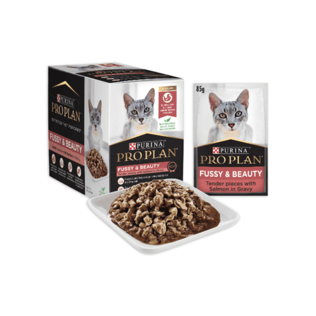 Pro Plan Adult Wet Cat Fussy & Beauty - Image 2
