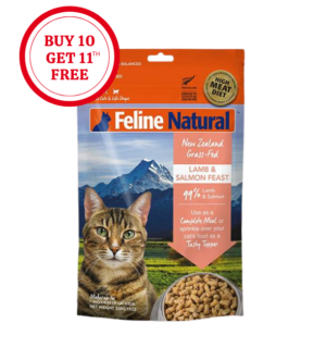 Feline Natural Lamb and Salmon Feast