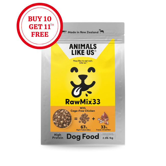 Animals Like Us RawMix33 with New Zealand Cage-Free Chicken
