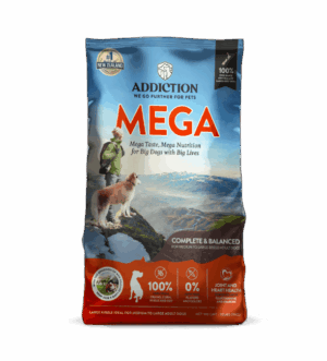 Addiction MEGA, Complete & Balanced, Lamb & Beef Dry Dog food for Medium to Large Dog