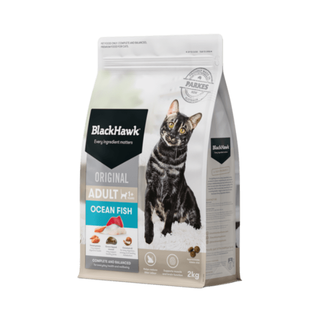 Black Hawk Cat Ocean Fish Dry Food