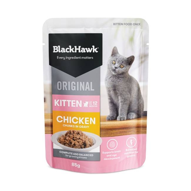 Black Hawk Original Kitten Chicken in Gravy