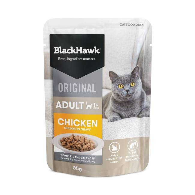 Black Hawk Original Cat Chicken in Gravy