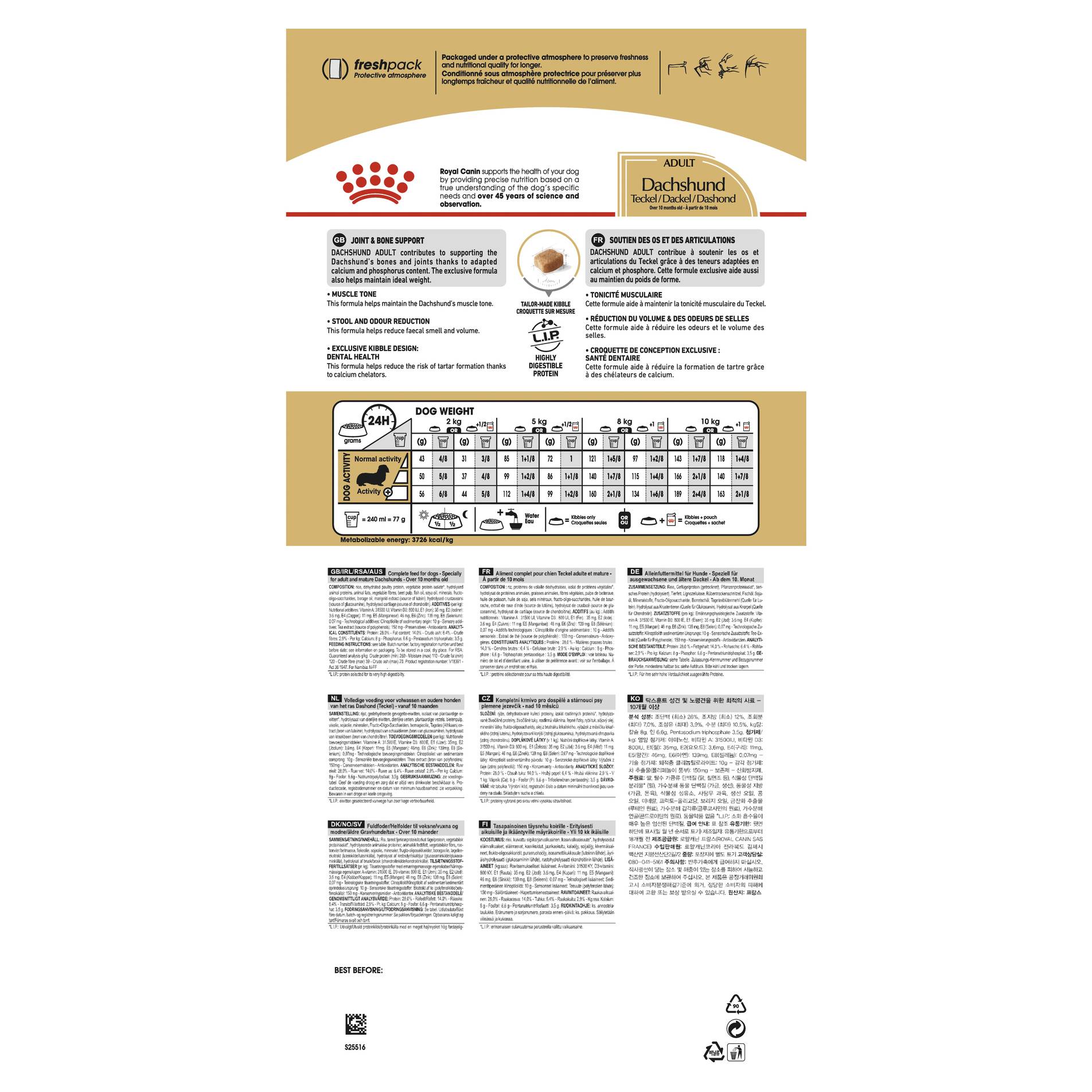 Royal Canin Dachshund Adult Dry Food - Image 2