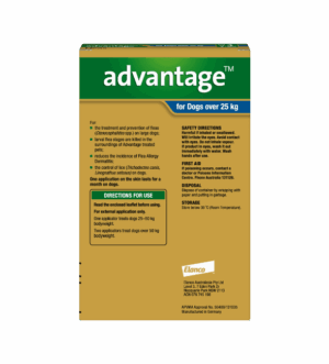 Advantage™ Flea Treatment for Dogs Over 25kg, 4 Pack