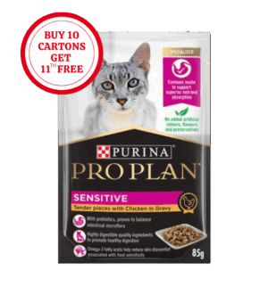 Pro Plan Adult Wet Cat Sensitive Chicken in Gravy