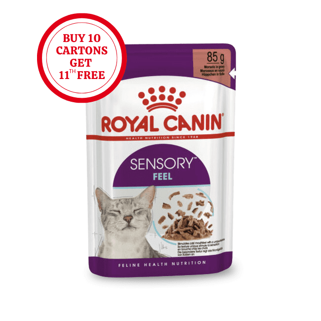 Royal Canin Sensory Feel Morsels in Gravy