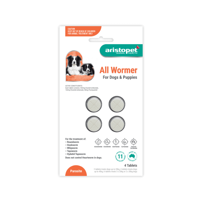 Aristopet All Wormer for Dogs & Puppies
